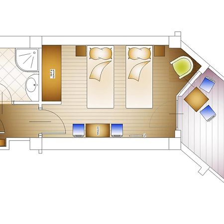Hotel Larice Bianco 보르미오 객실 사진